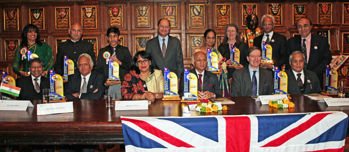 Dignitaries at top table 